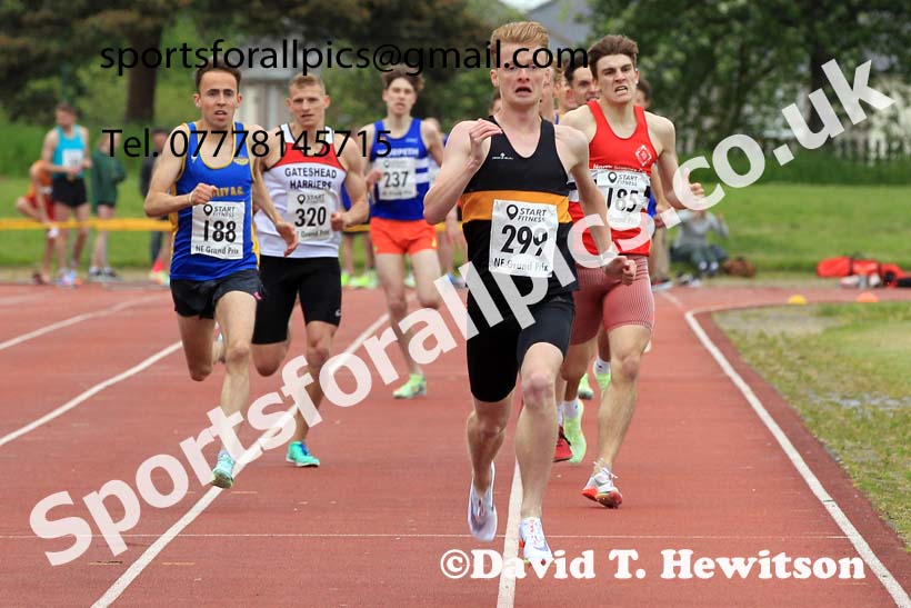 Jimmy Hedley Trophy 800 metres, NEGP 2, Monkton. Photo: David T. Hewitson/Sports for All Pics